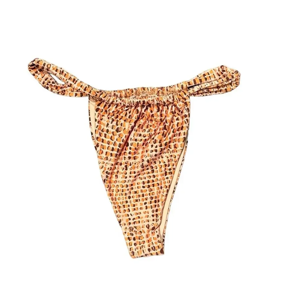 NWT! L*Space Gina Bikini Bottom in Wild Bunch - Size Large